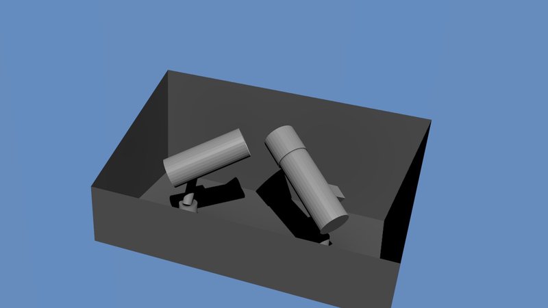 3D-mallin avulla pystyttiin varmistamaan, että kaukoputket eivät missään asennossa törmää seiniin tai toisiinsa.