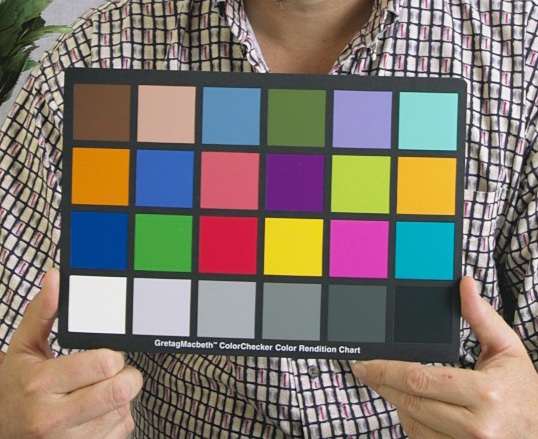 GretagMacbeth ColorChecker -värikartta.